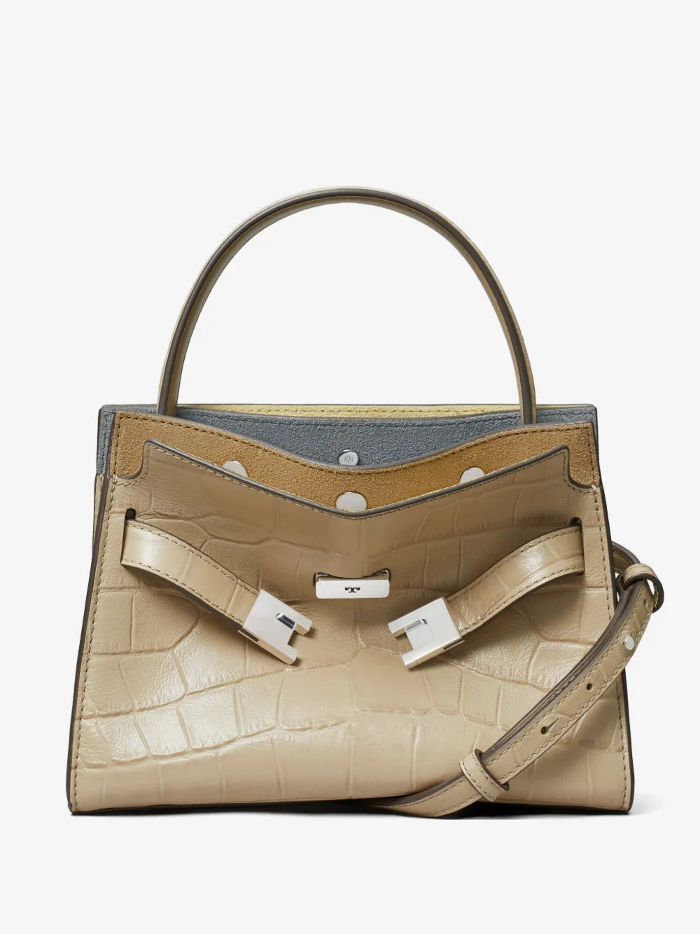Tory Burch Lee Radziwil croc-effect leather tote bag