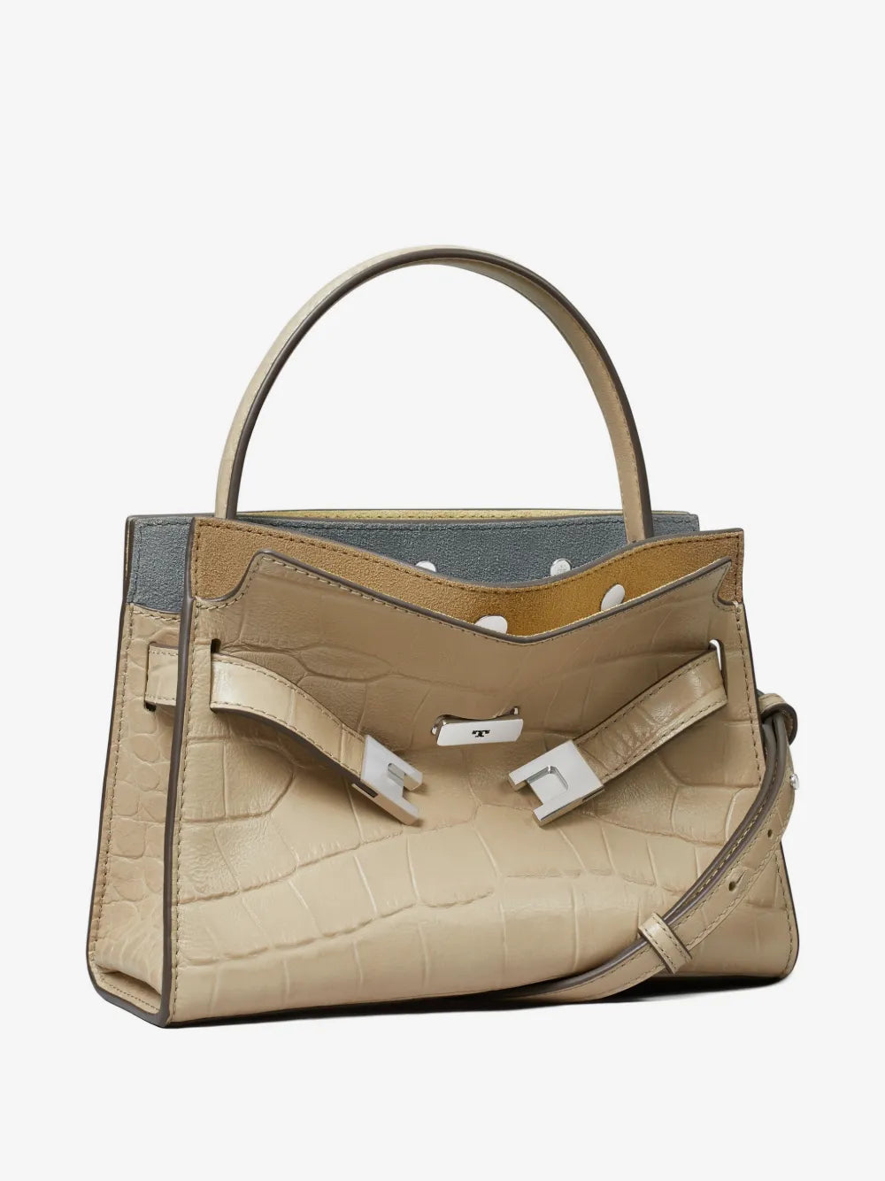 Tory Burch Lee Radziwil croc-effect leather tote bag