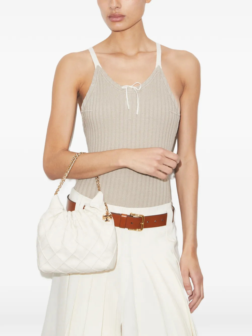 Tory Burch mini Fleming soft shoulder bag