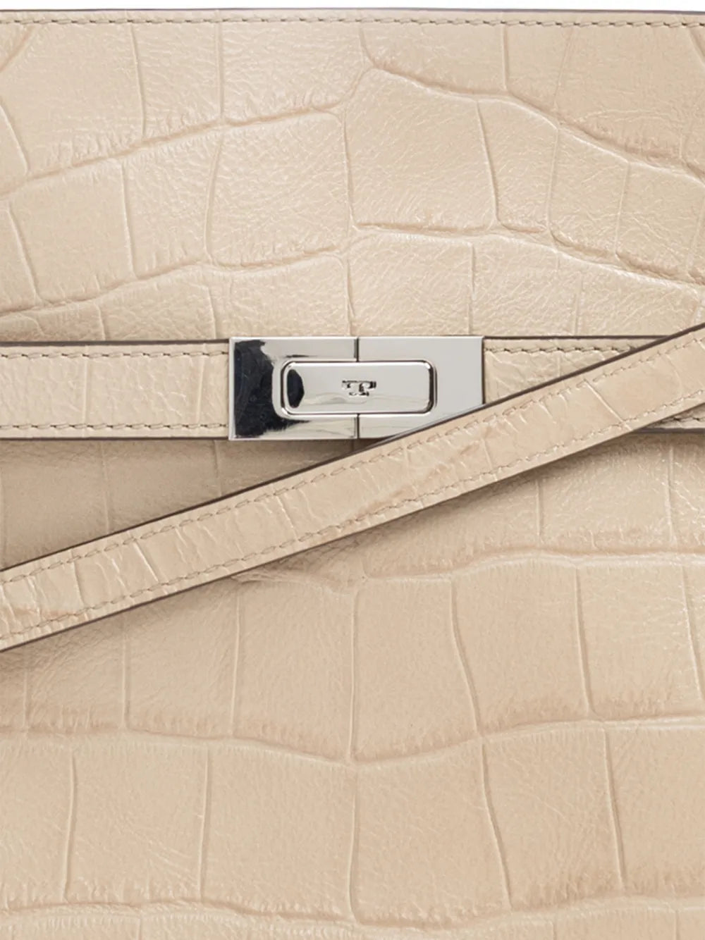 Tory Burch small Lee Radziwill embossed double bag