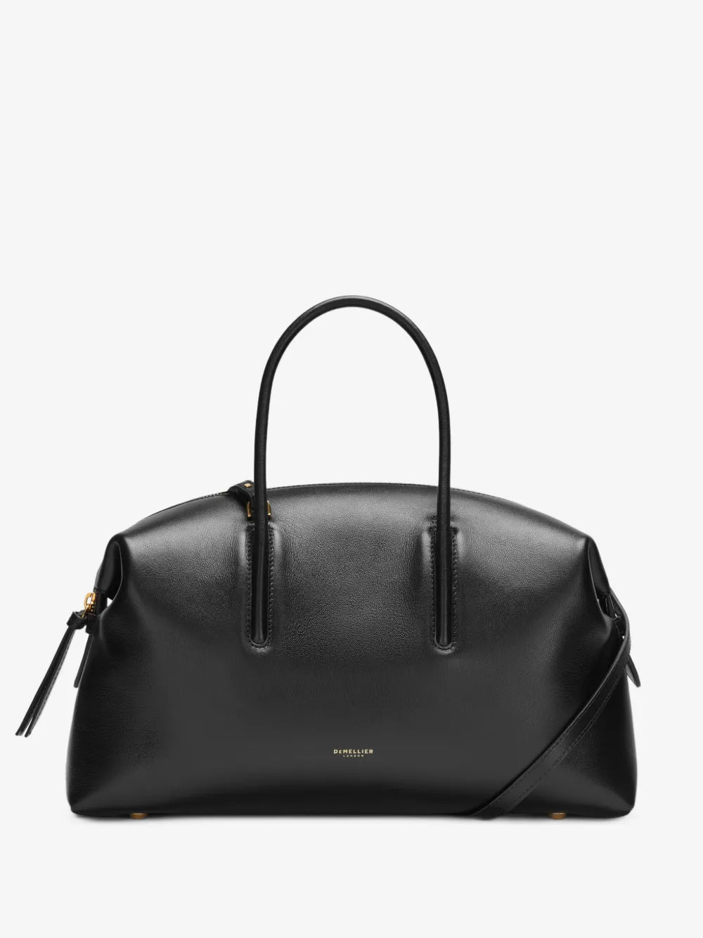 DeMellier midi Stockholm grained-leather duffle bag