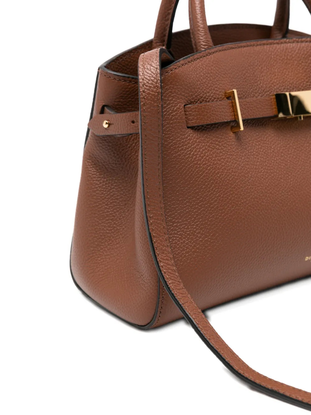 DeMellier small Hudson grained-leather tote bag