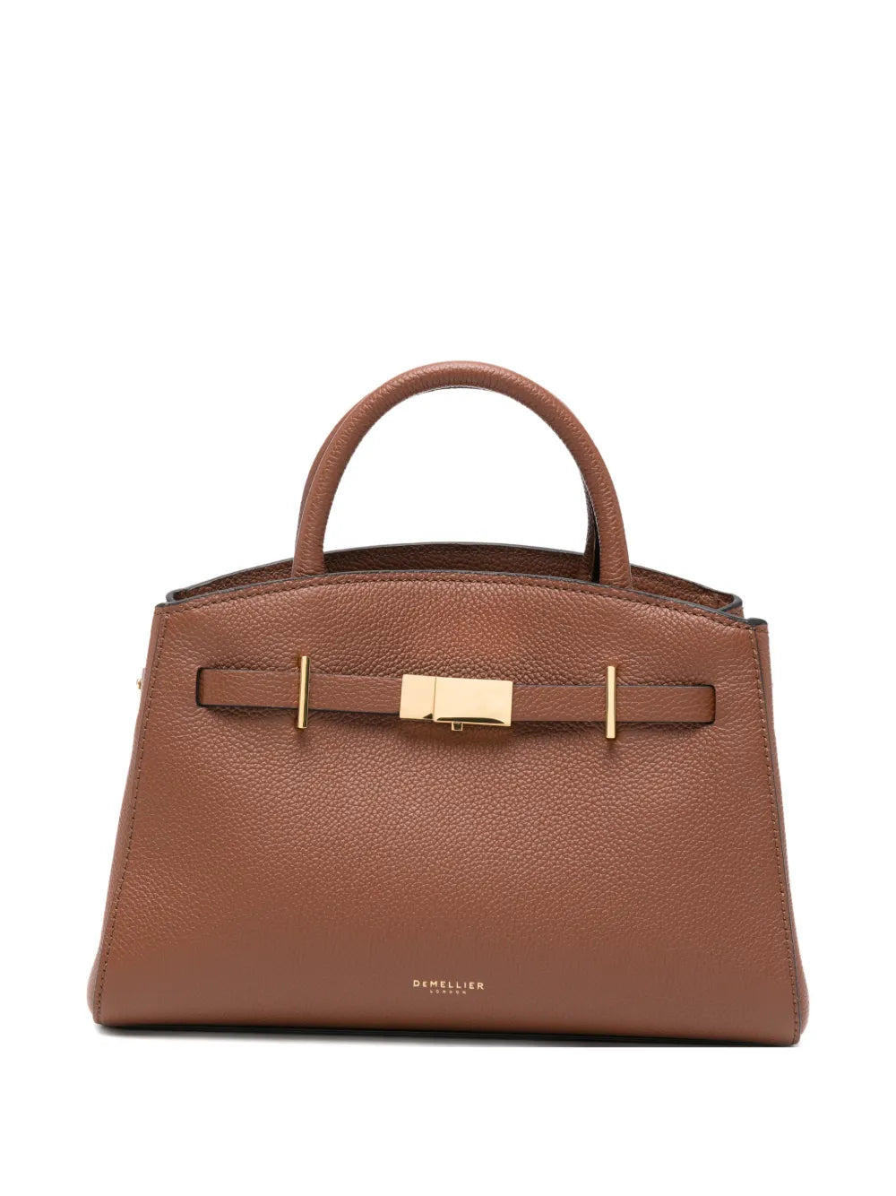 DeMellier small Hudson grained-leather tote bag