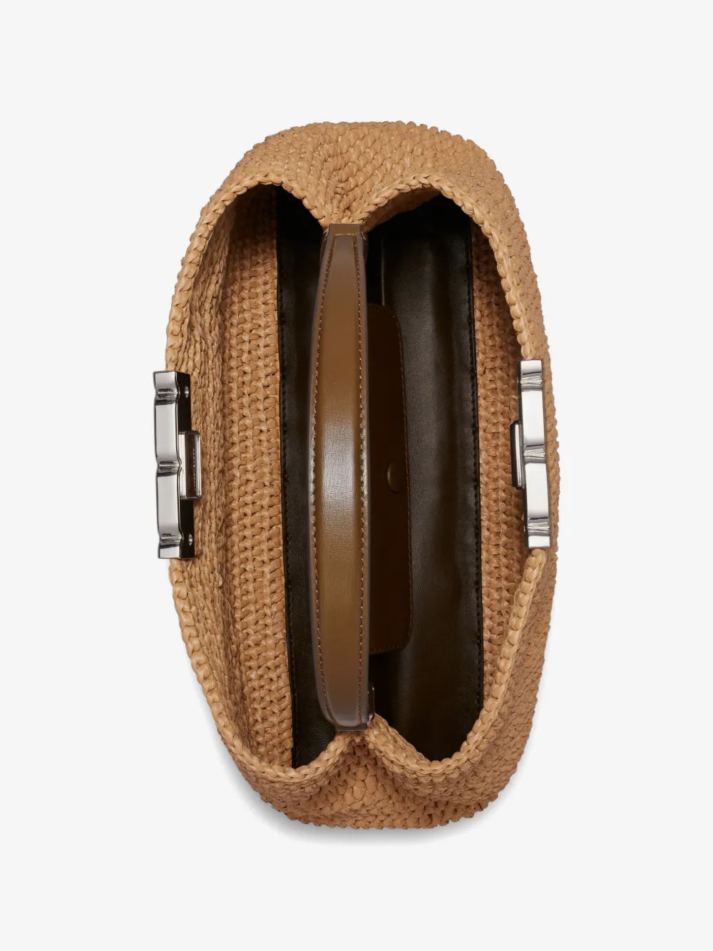 Tory Burch Eleanor raffia satchel