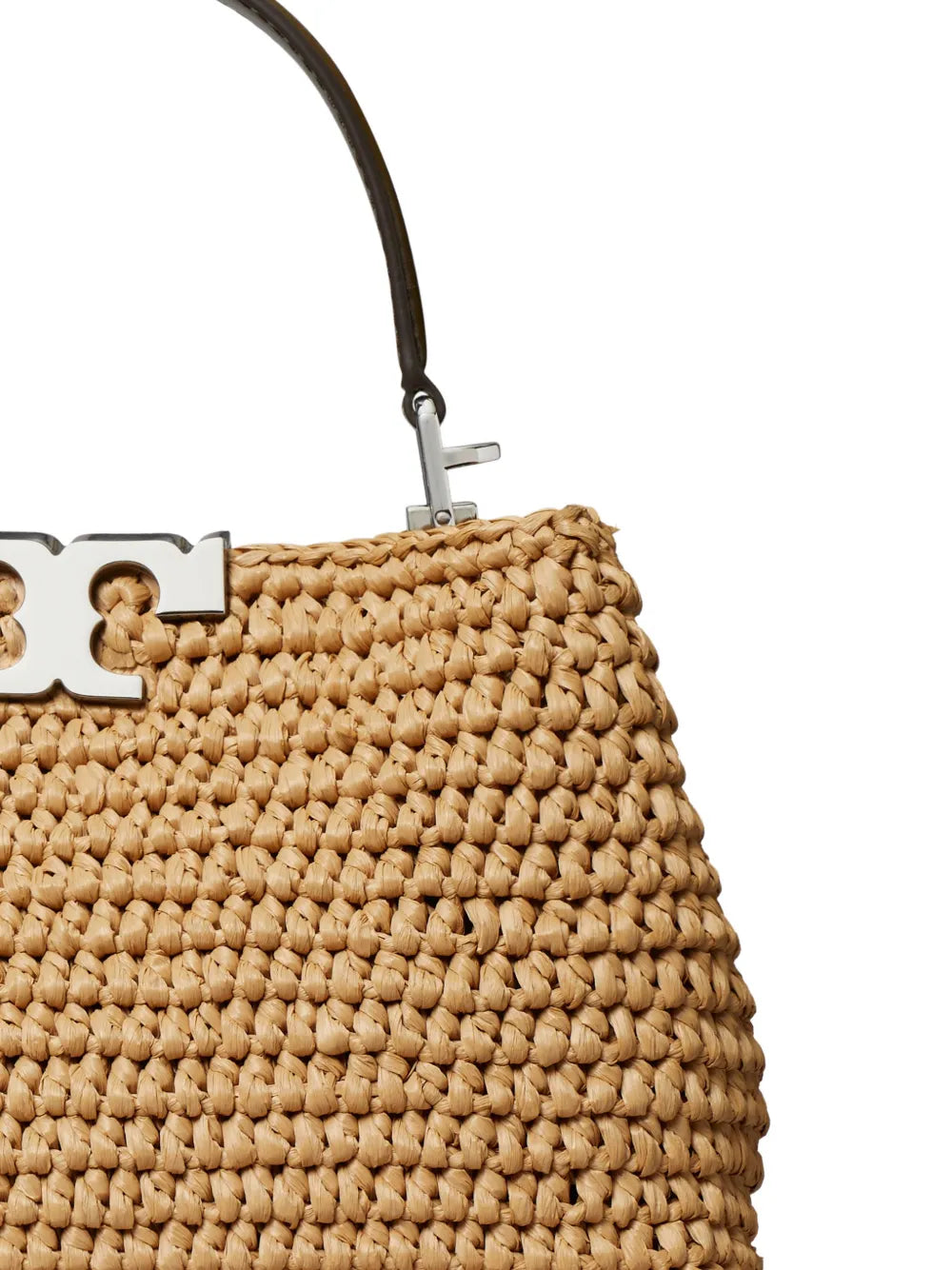 Tory Burch mini Eleanor raffia satchel