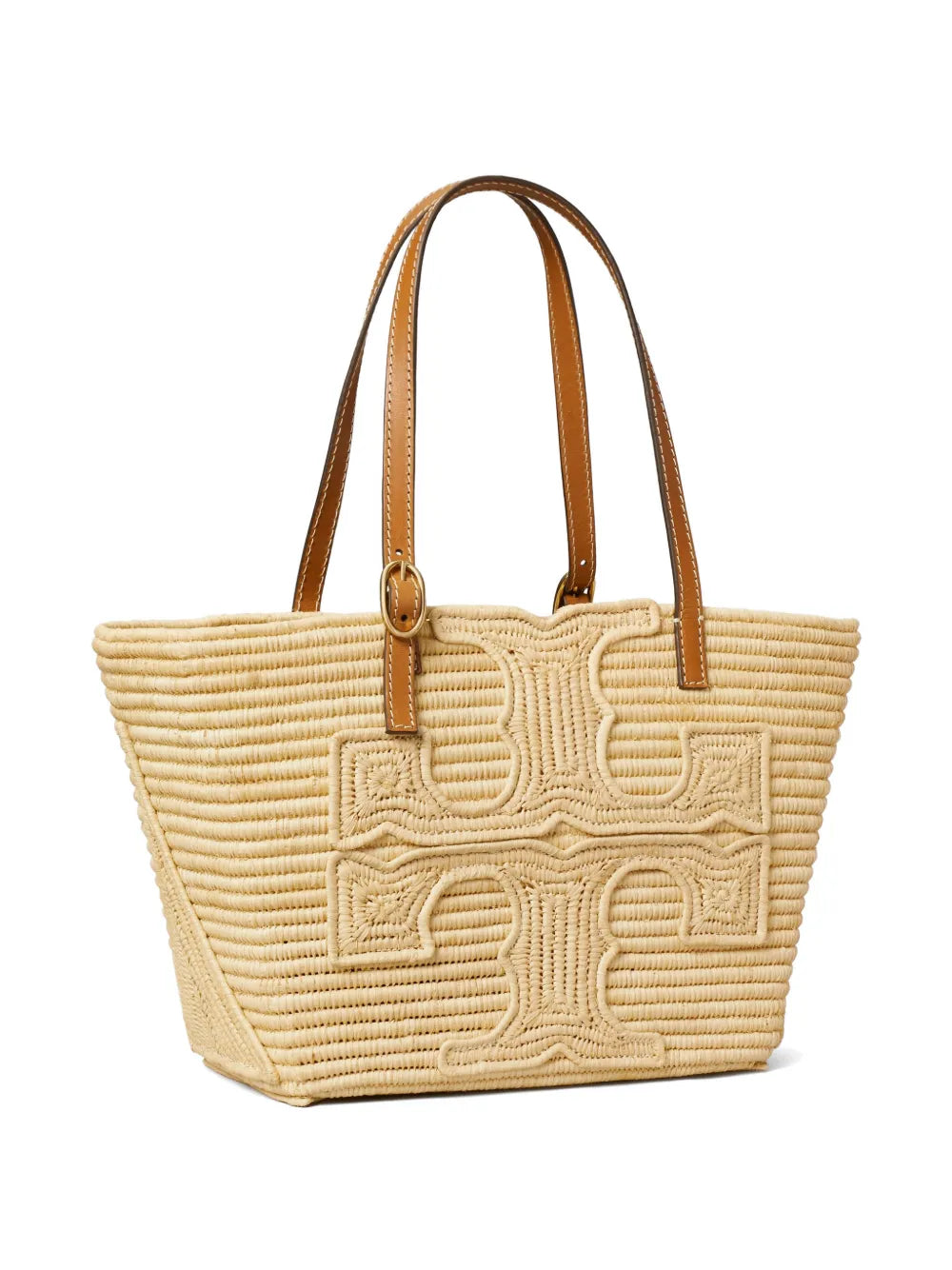Tory Burch x Doum small Ella raffia tote
