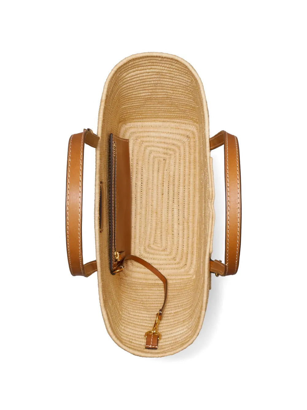 Tory Burch x Doum small Ella raffia tote