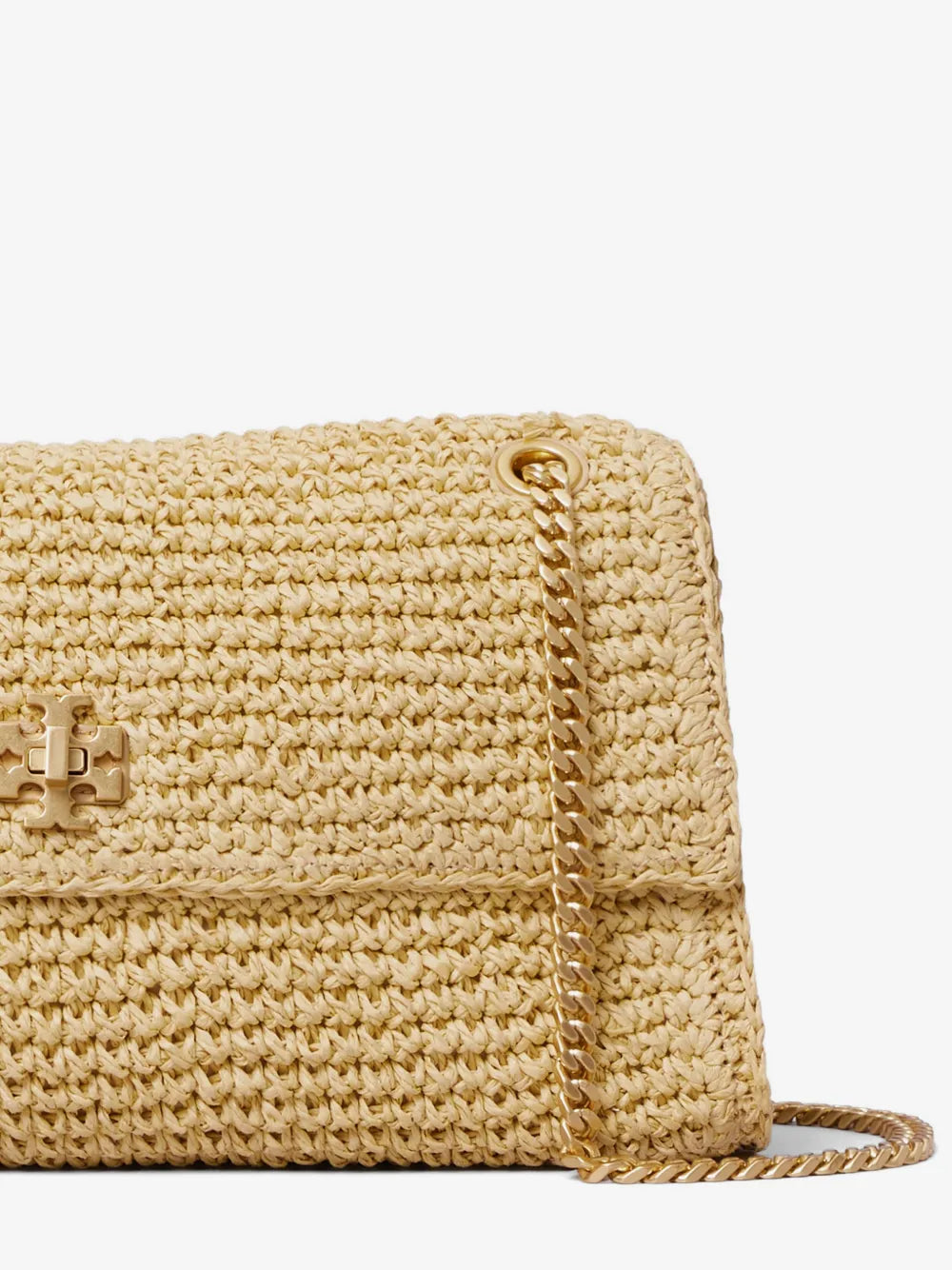 Tory Burch Kira turnlock woven shoulder bag