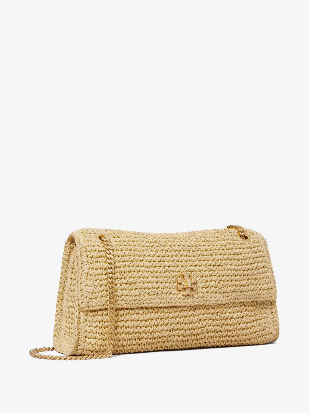 Tory Burch Kira turnlock woven shoulder bag