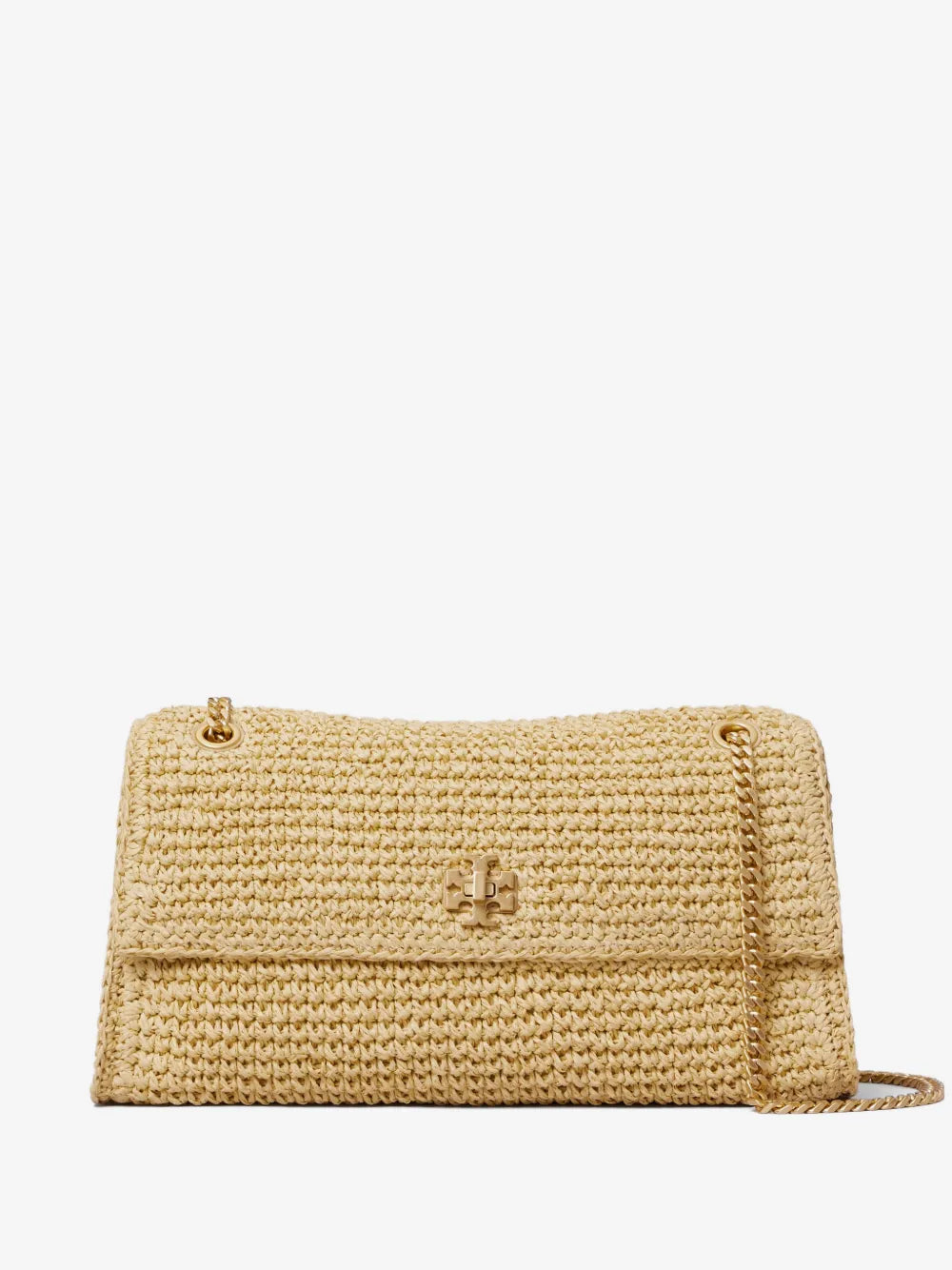 Tory Burch Kira turnlock woven shoulder bag