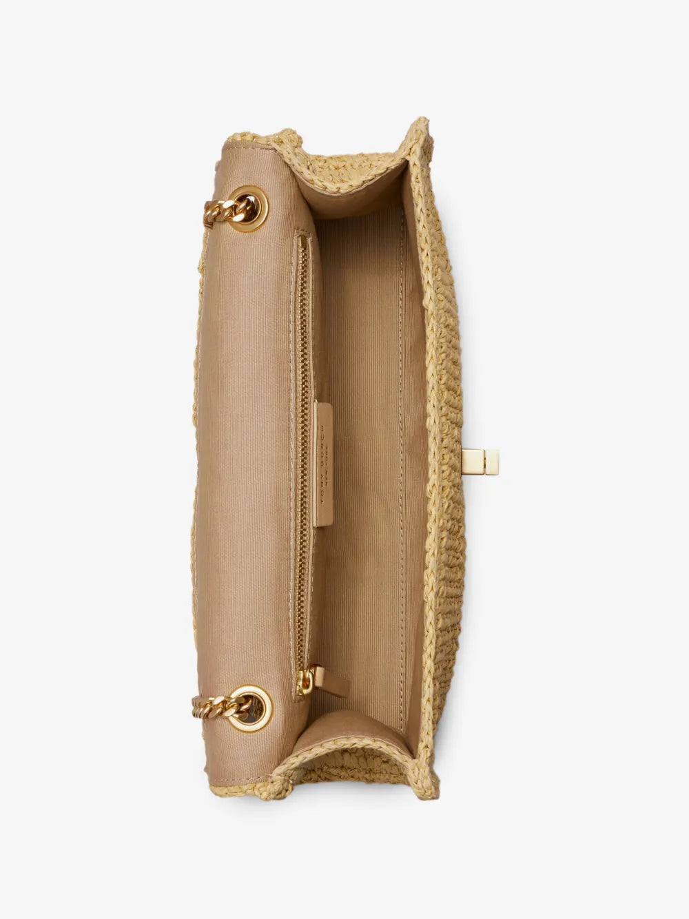 Tory Burch Kira turnlock woven shoulder bag