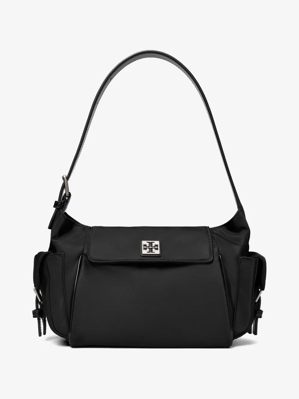 Tory Burch logo-plaque pocket-detail shoulder bag