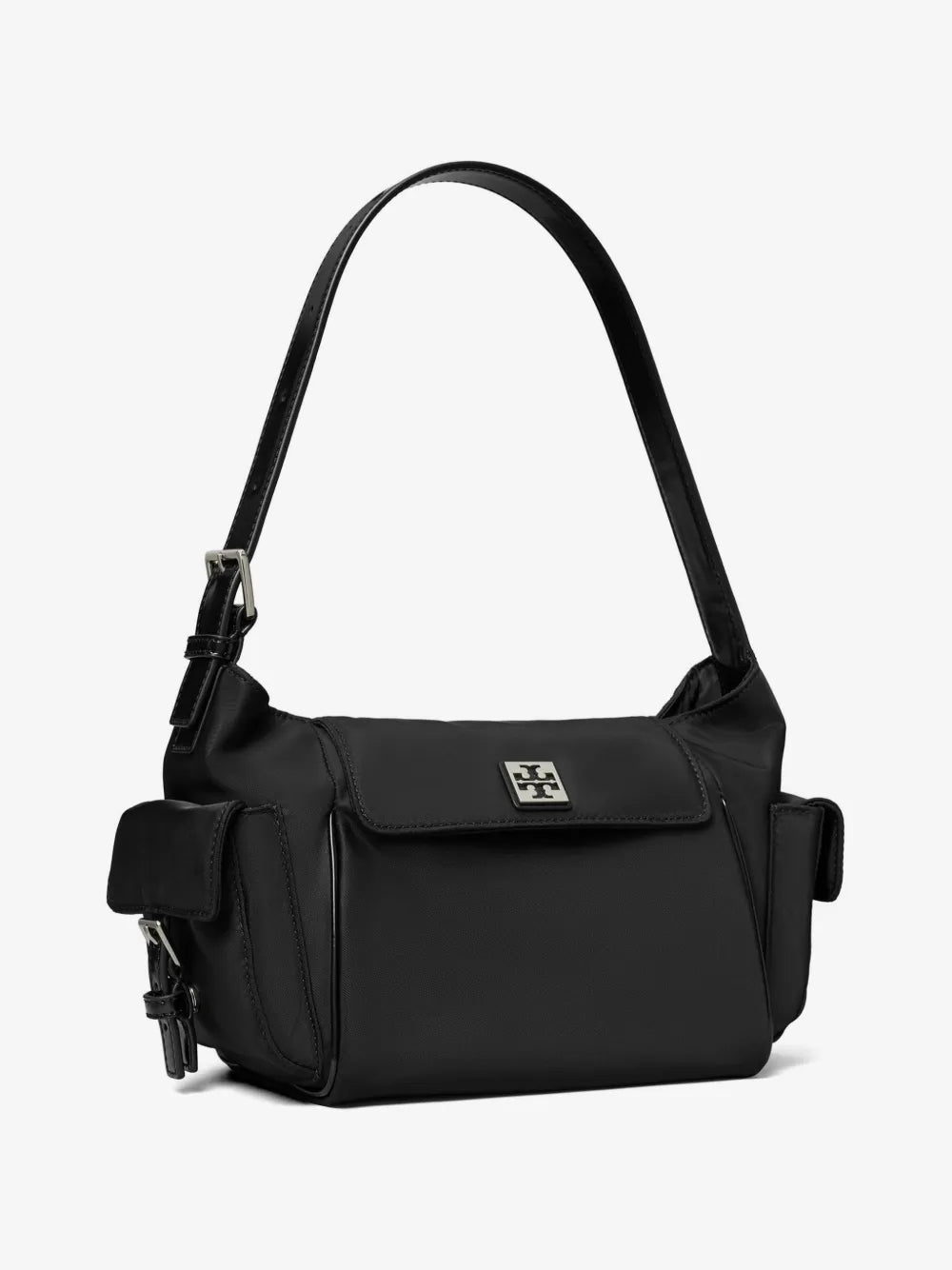 Tory Burch logo-plaque pocket-detail shoulder bag