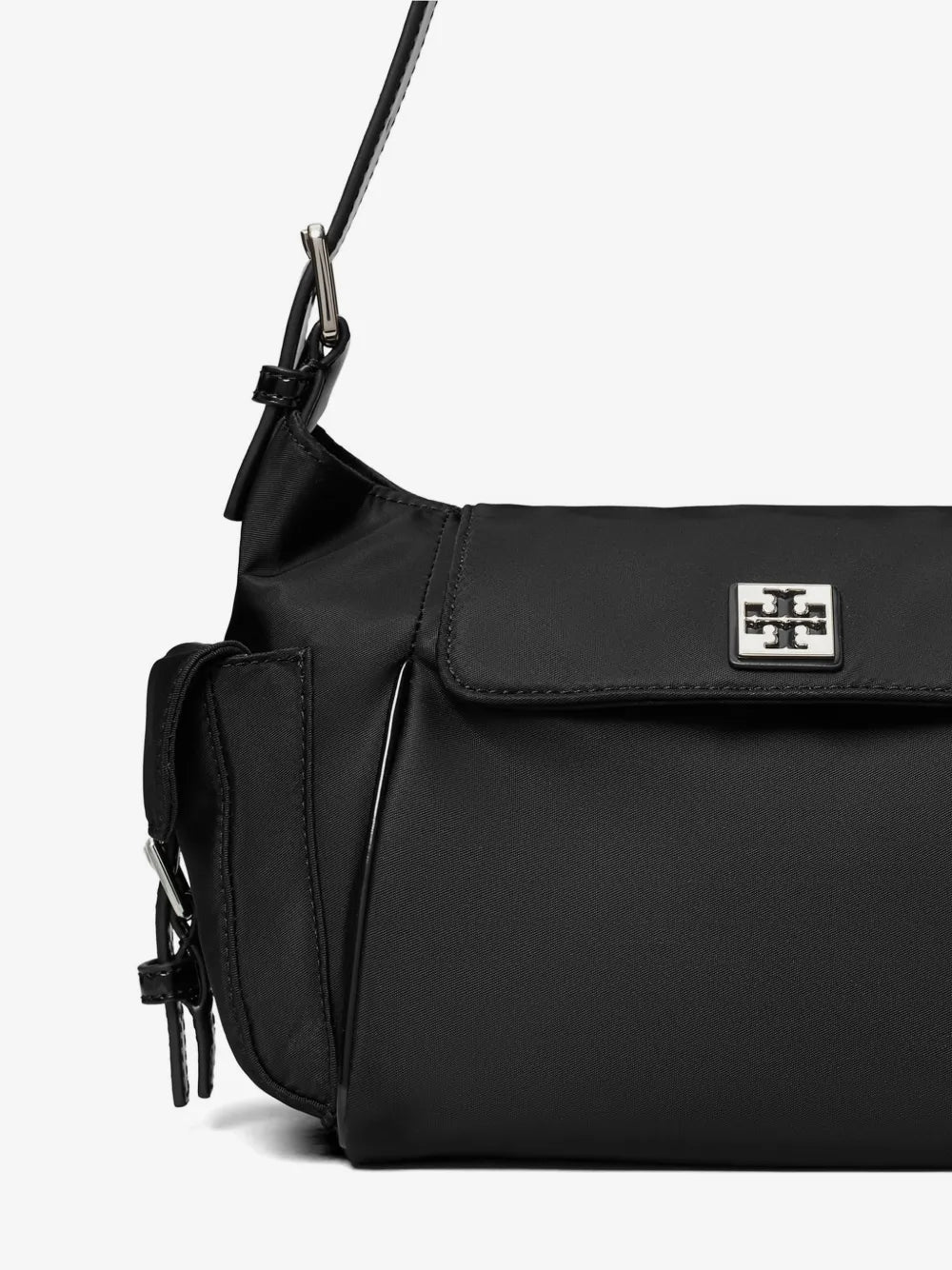 Tory Burch logo-plaque pocket-detail shoulder bag