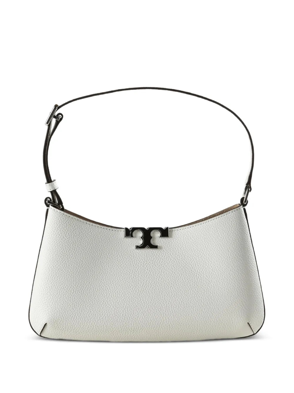 Tory Burch Eleanor logo-plaque pebbled-leather shoulder bag