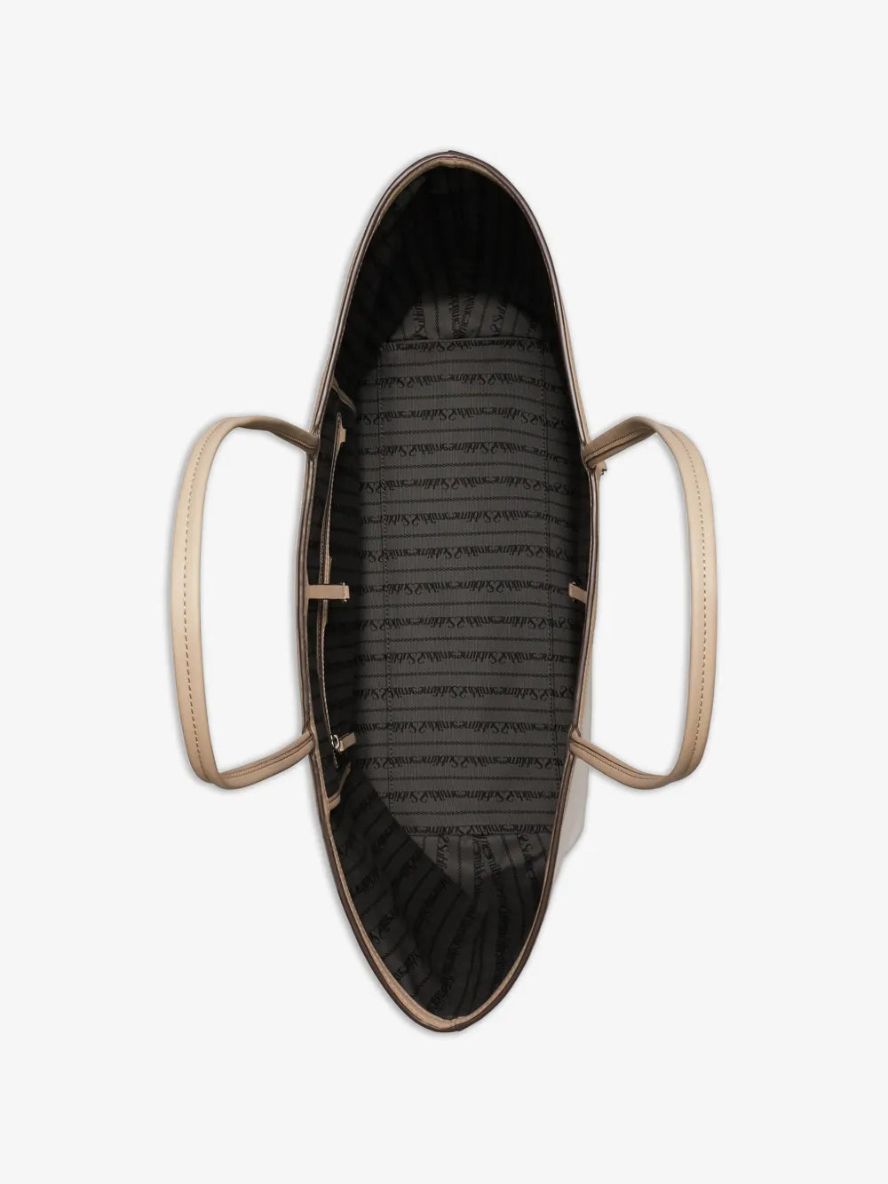 Tory Burch Racer striped-detail logo-print tote bag
