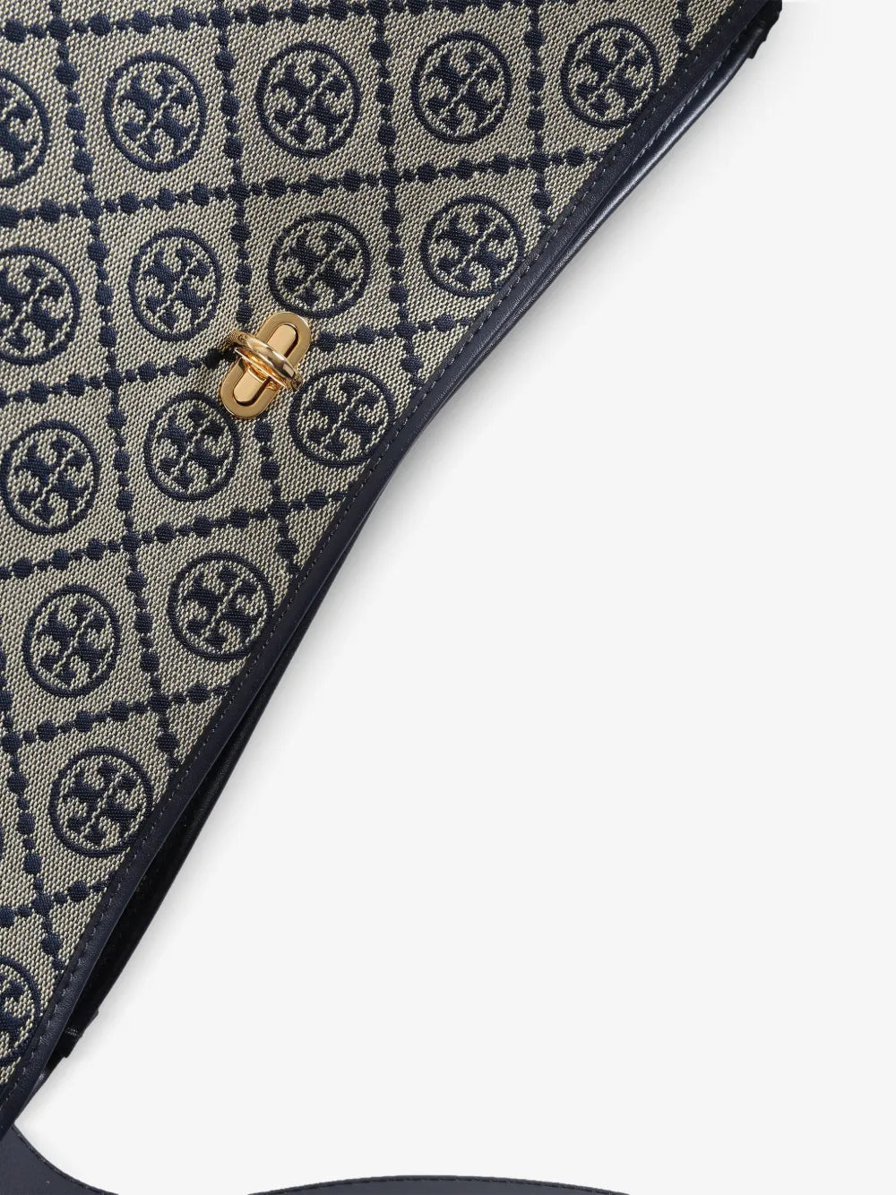 Tory Burch T-Monogram lock slim bucket bag