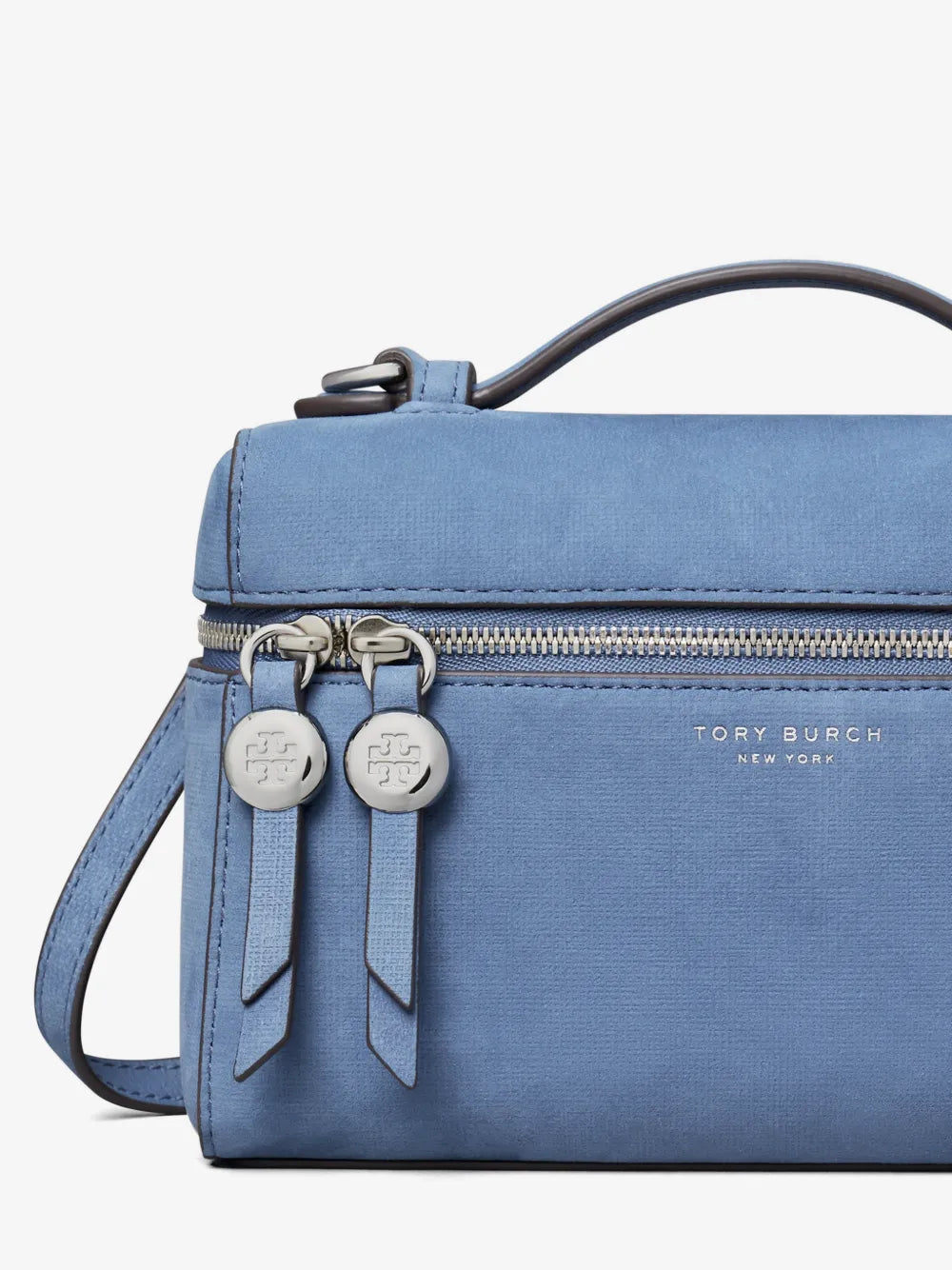 Tory Burch Romy nubuck slim top handle