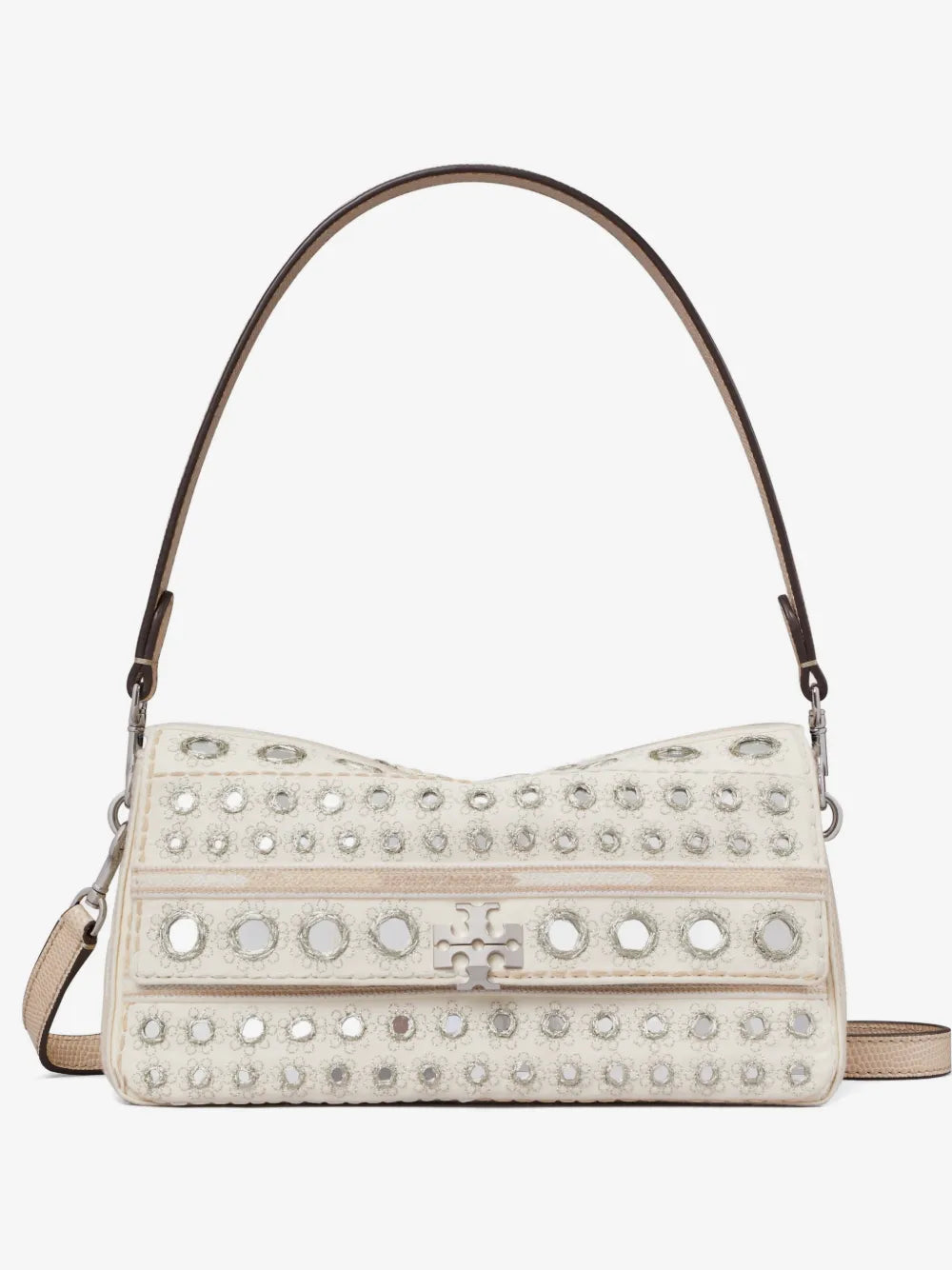 Tory Burch small Charlie embellished shoulder bag