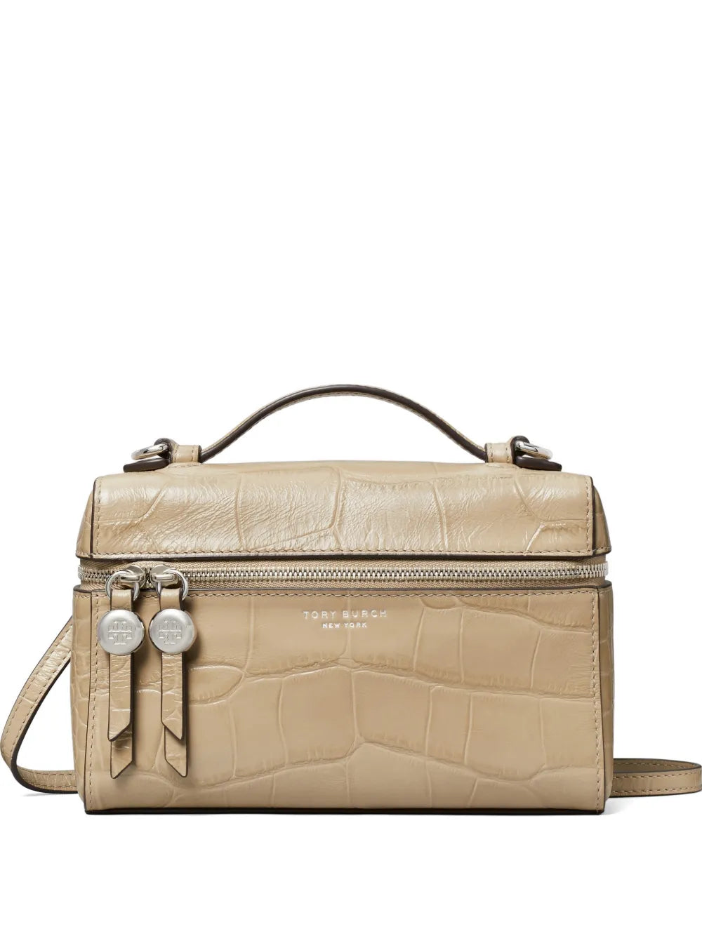 Tory Burch Romy croc-effect mini bag