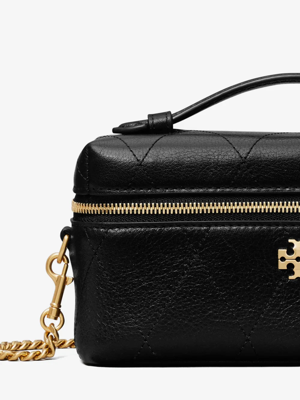 Tory Burch Charlie quilted leather mini bag