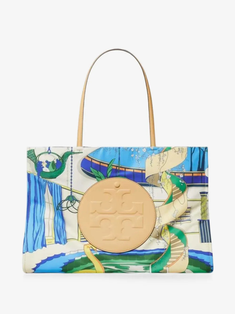 Tory Burch Ella printed tote bag