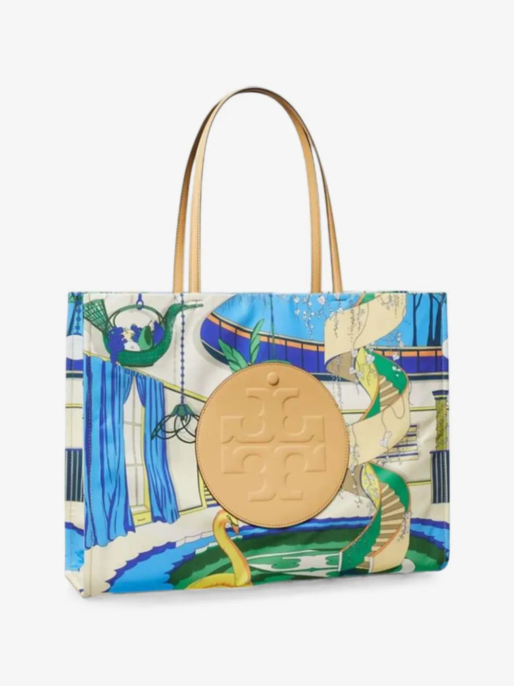 Tory Burch Ella printed tote bag