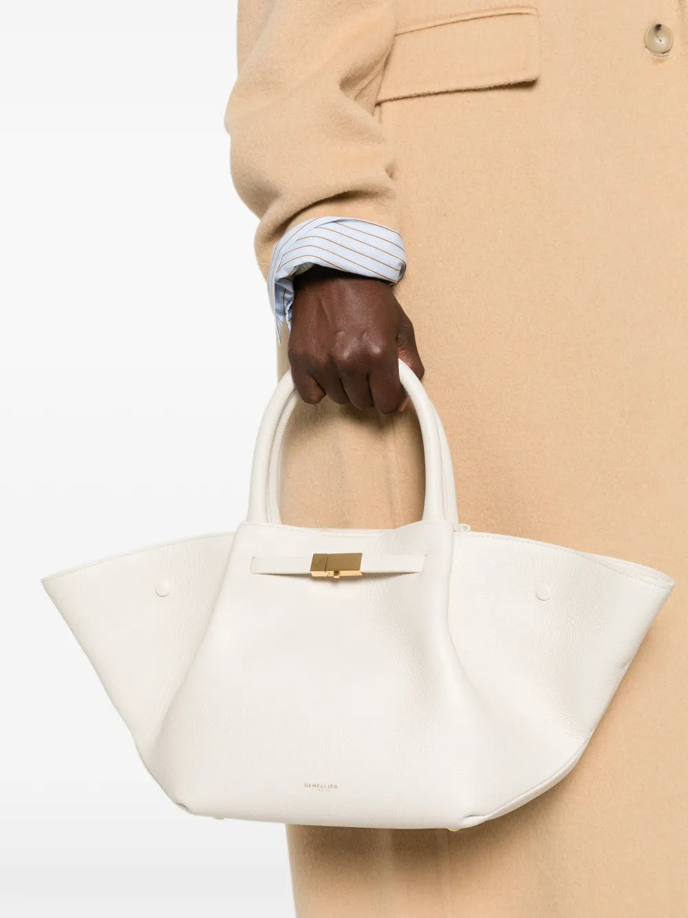 DeMellier small New York leather tote bag
