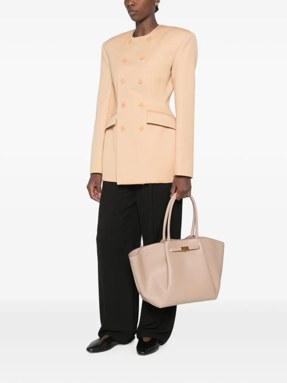 DeMellier small New York leather tote bag