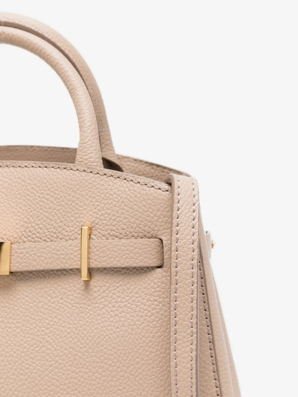 DeMellier small Hudson leather tote bag