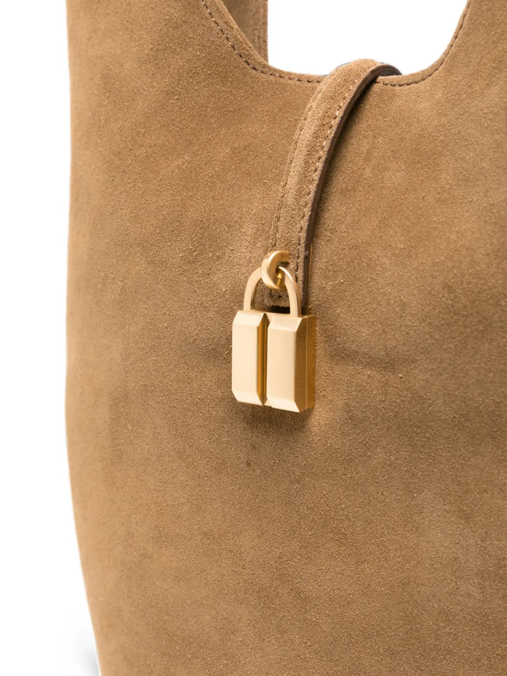 DeMellier Siena padlock-detail leather shoulder bag