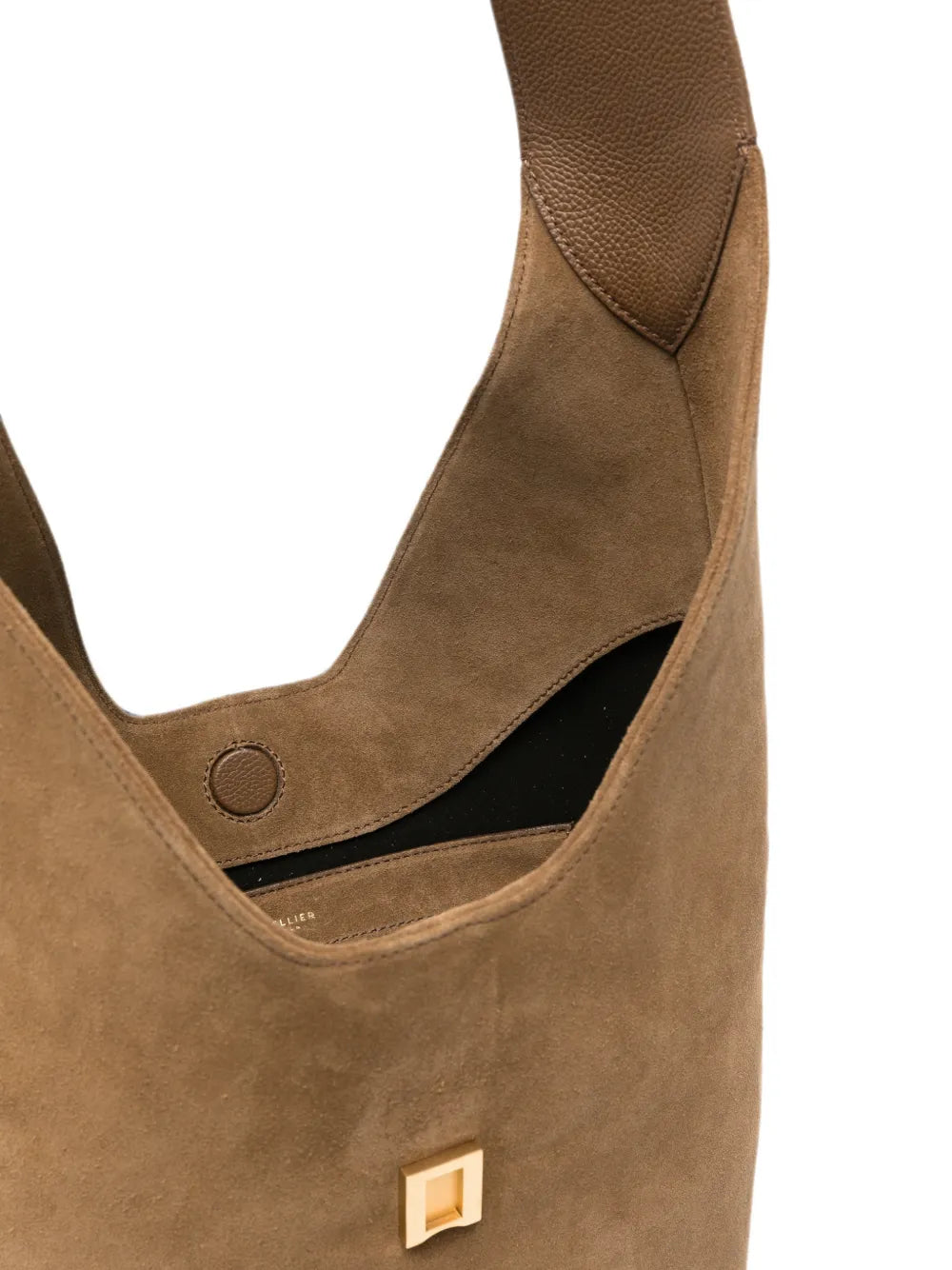 DeMellier Siena padlock-detail leather shoulder bag