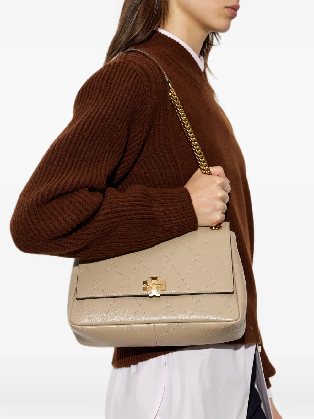 Tory Burch Charlie quilted shoulder bag