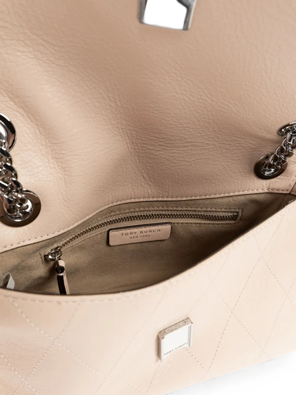 Tory Burch Charlie diamond-quilted shoulder bag