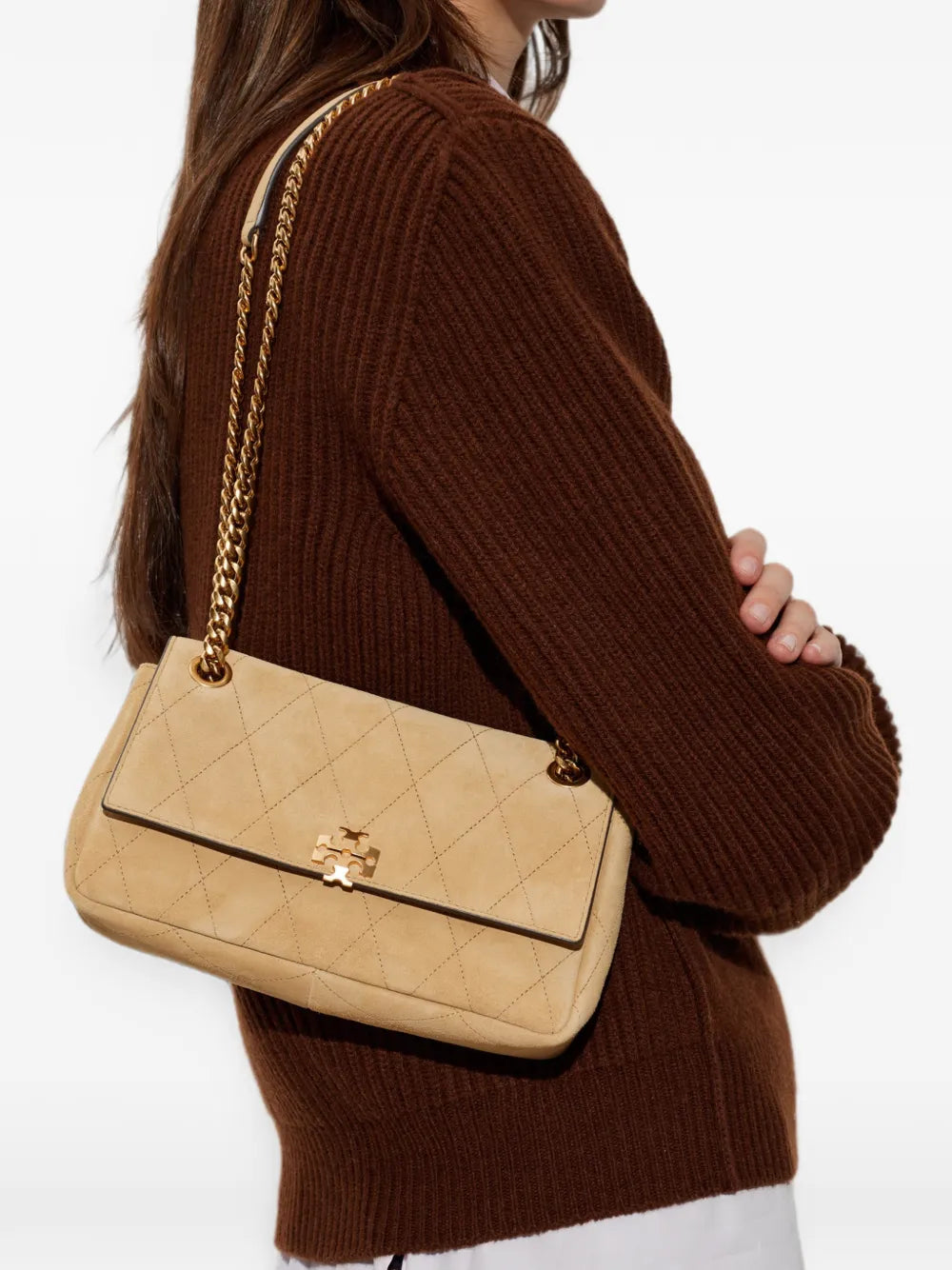 Tory Burch small Charlie quilted shoulder bag
