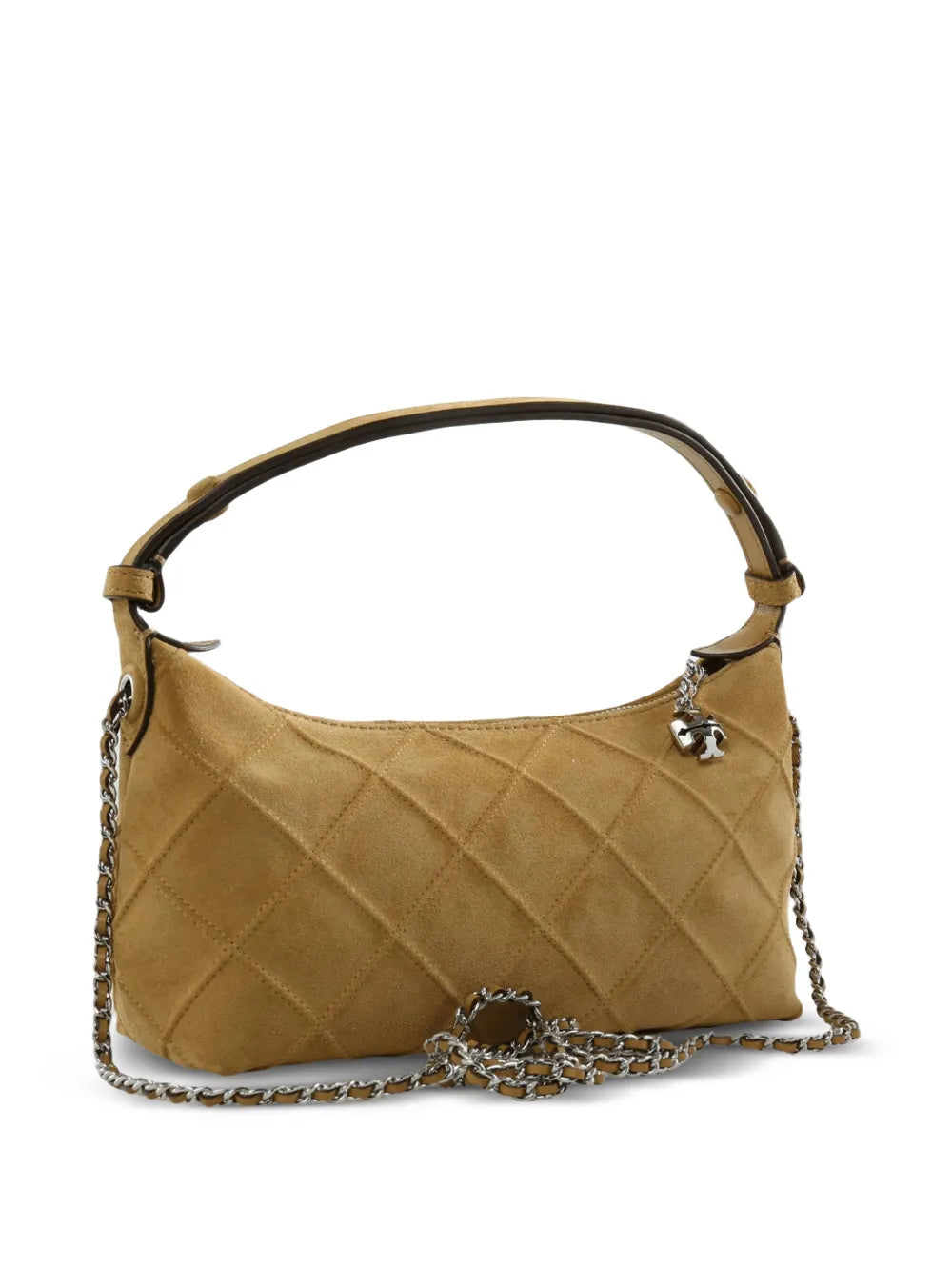 Tory Burch mini Fleming quilted cross body bag