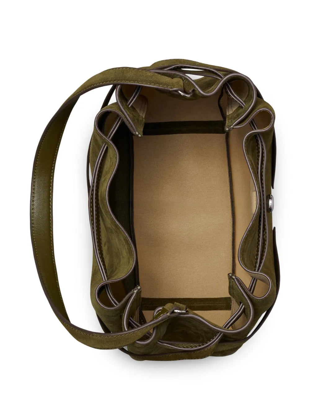 Tory Burch large Romy suede bucket bag