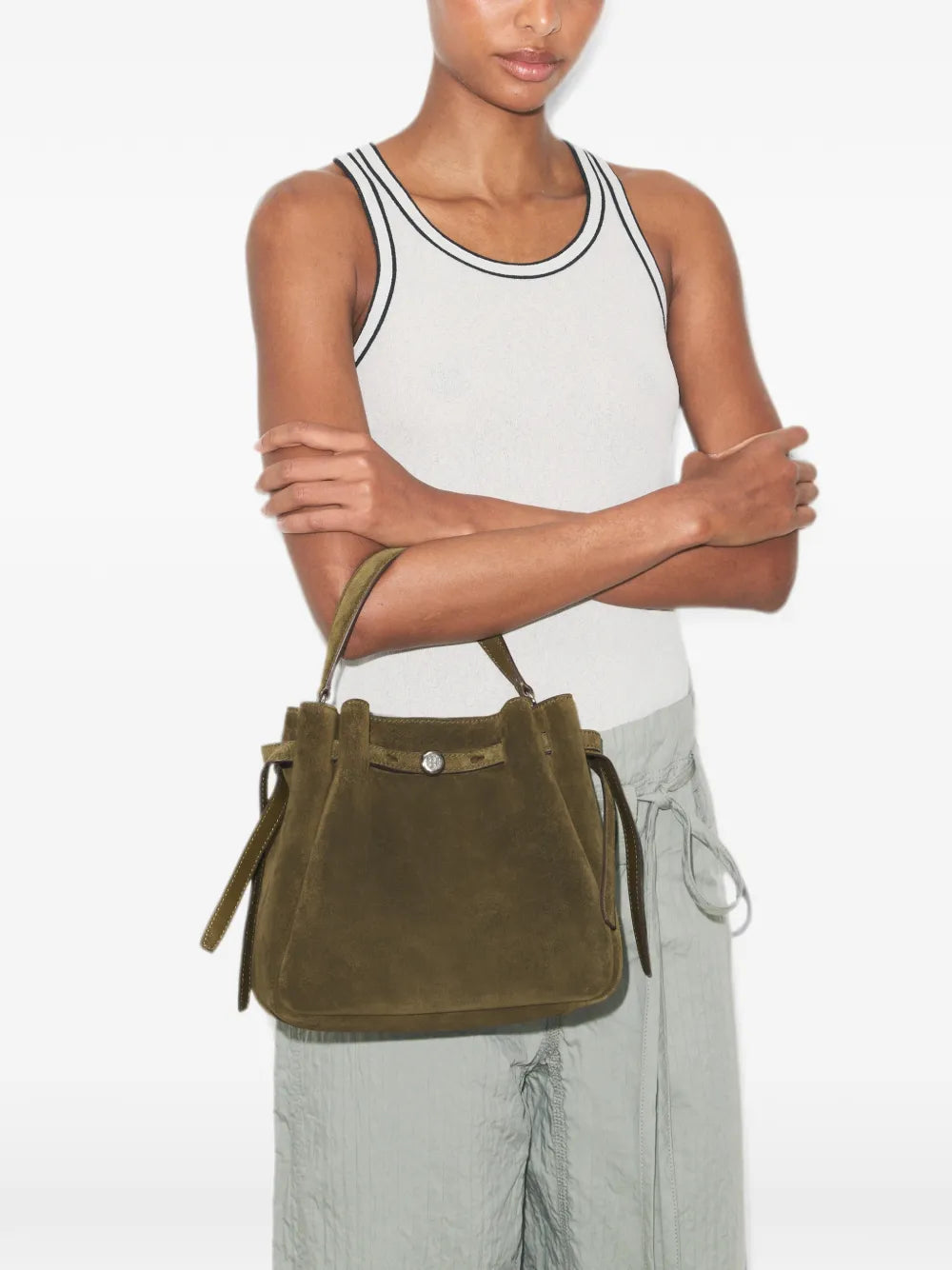 Tory Burch Romy suede bucket bag