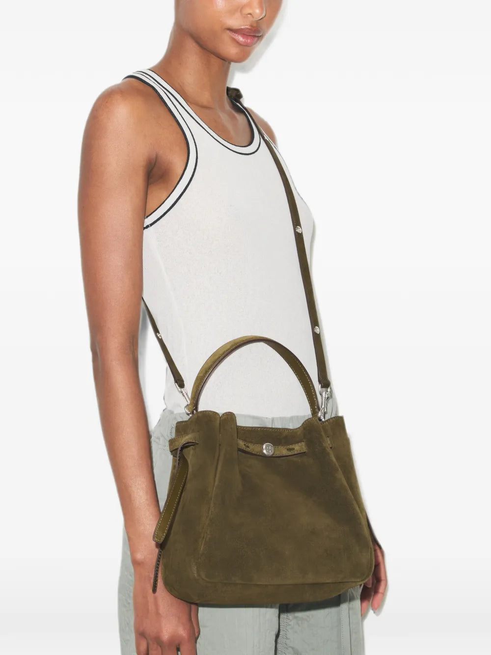 Tory Burch Romy suede bucket bag