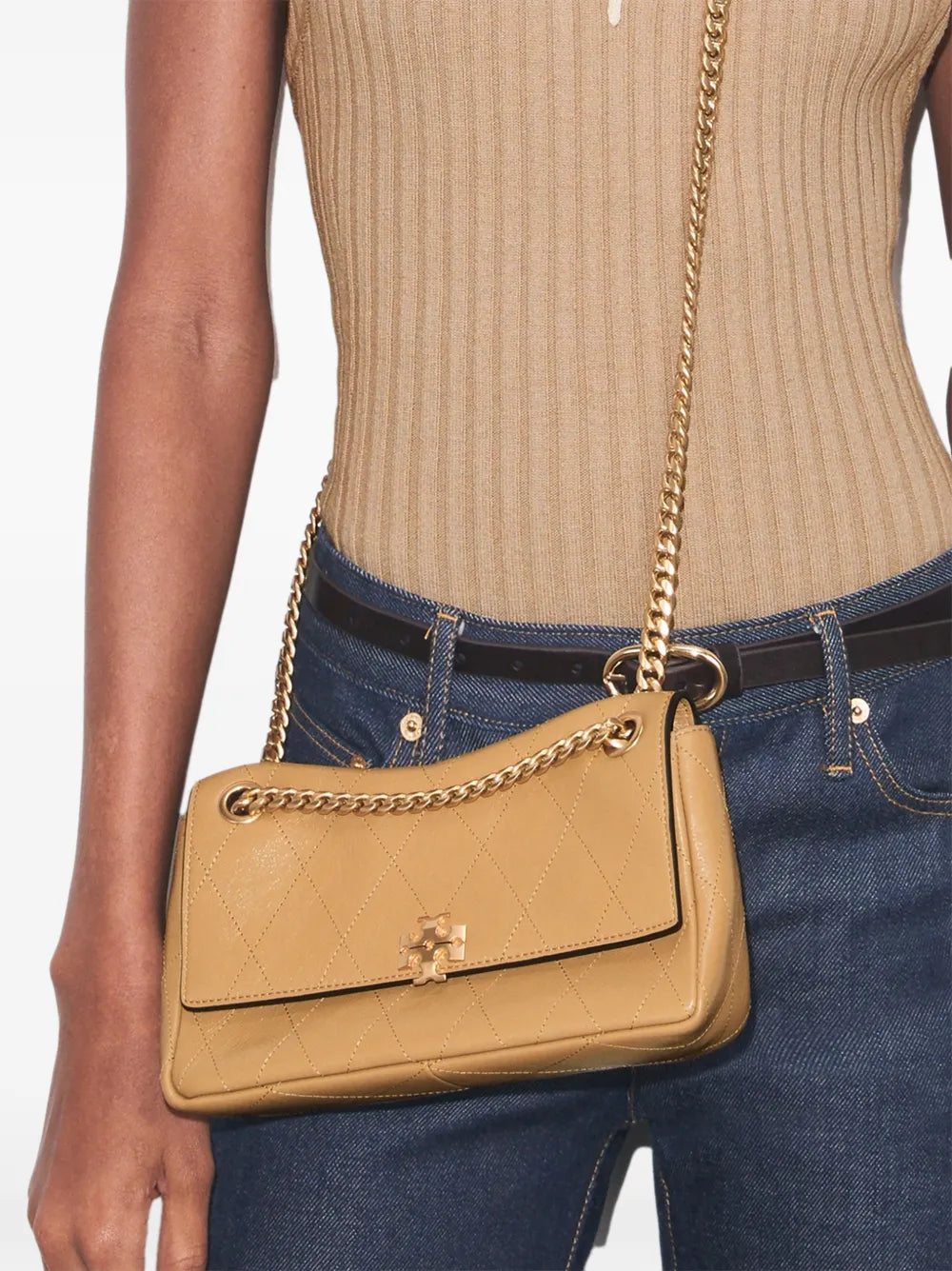 Tory Burch Charlie quilted shoulder bag