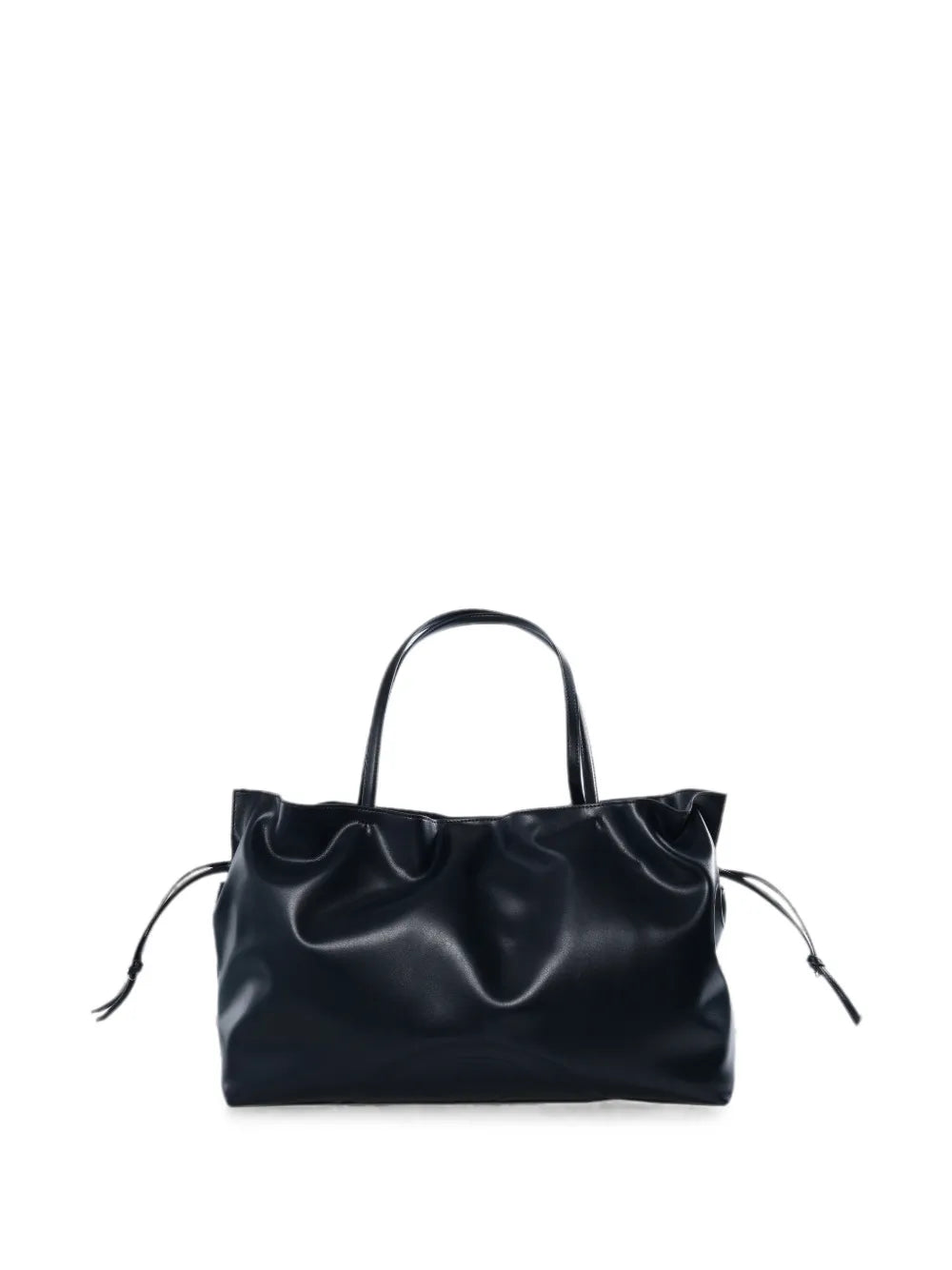 Tory Burch large Ella logo-embossed drawstring tote bag