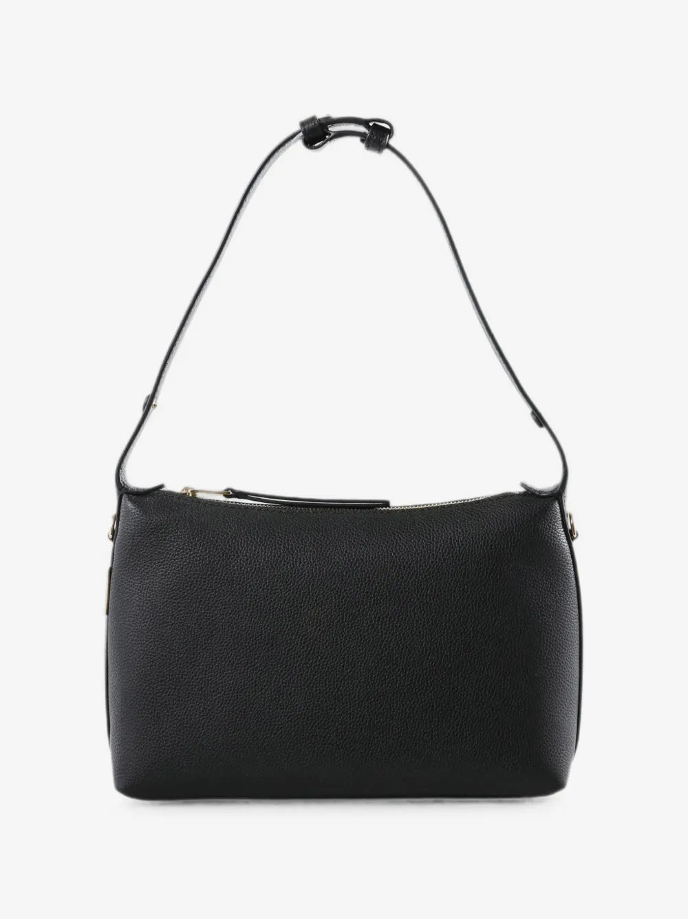 Tory Burch small Mellow logo-plaque pebbled-leather shoulder bag
