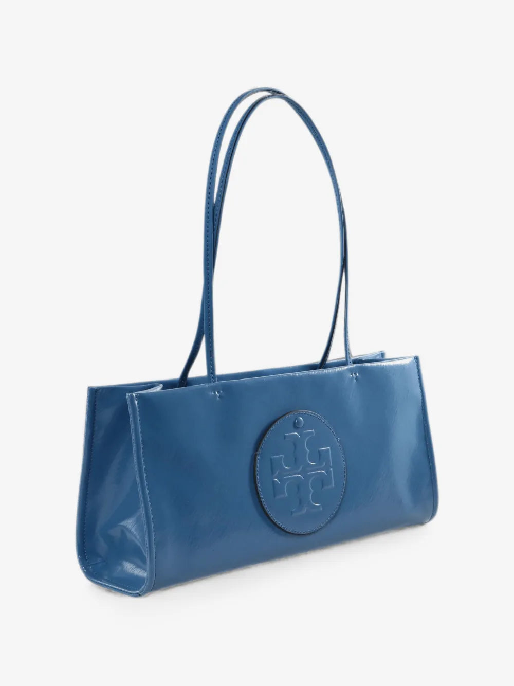 Tory Burch small Ella logo-patch tote bag