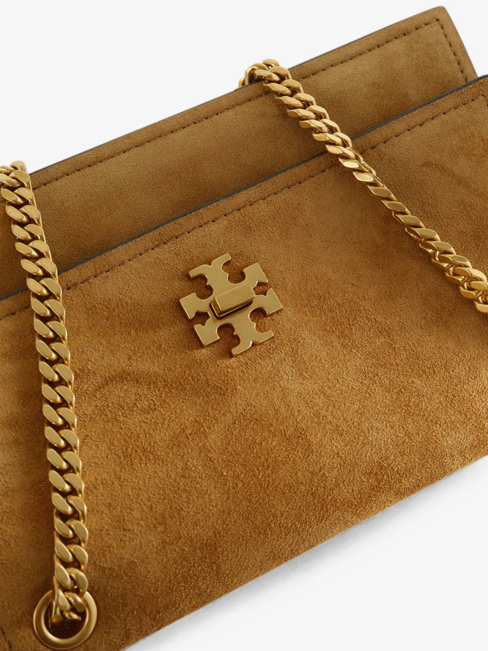 Tory Burch logo-plaque chain-link shoulder bag