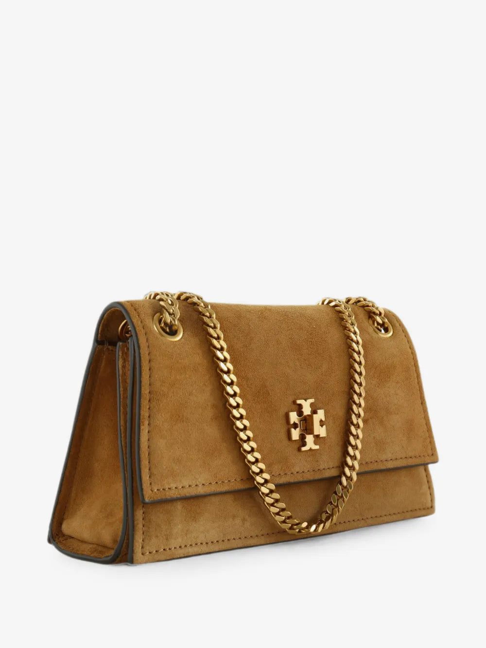 Tory Burch logo-plaque chain-link shoulder bag