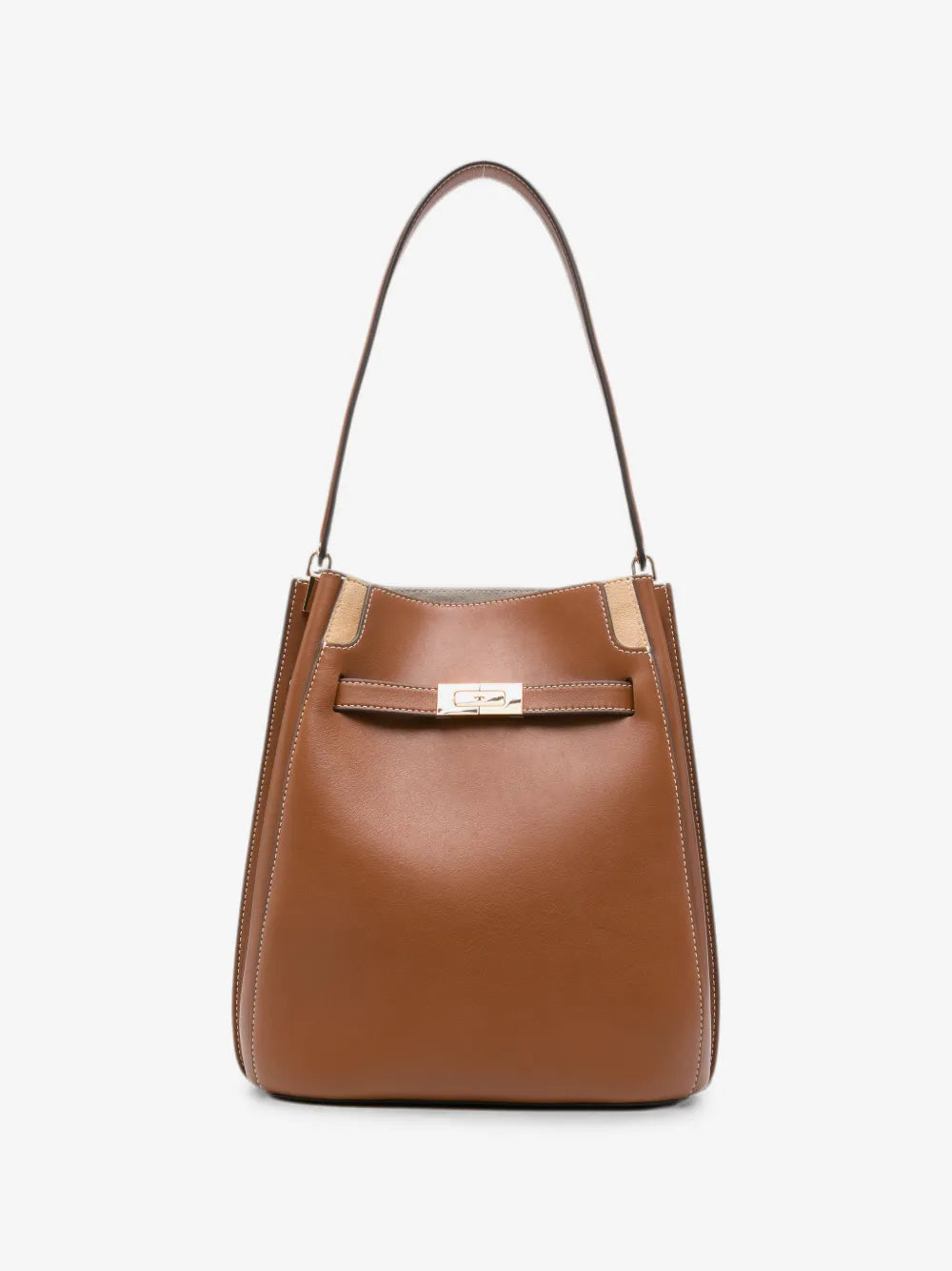 Tory Burch Lee Radziwill leather bucket bag