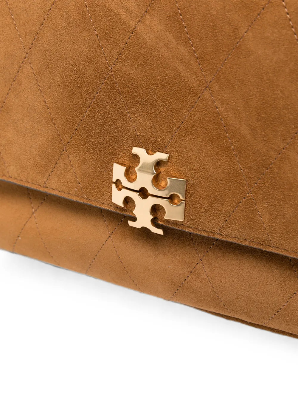 Tory Burch Charlie quilted suede shoulder bag