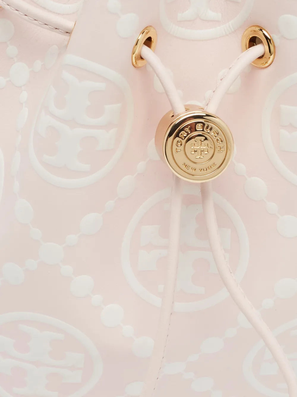 Tory Burch T Monogram embossed bucket bag