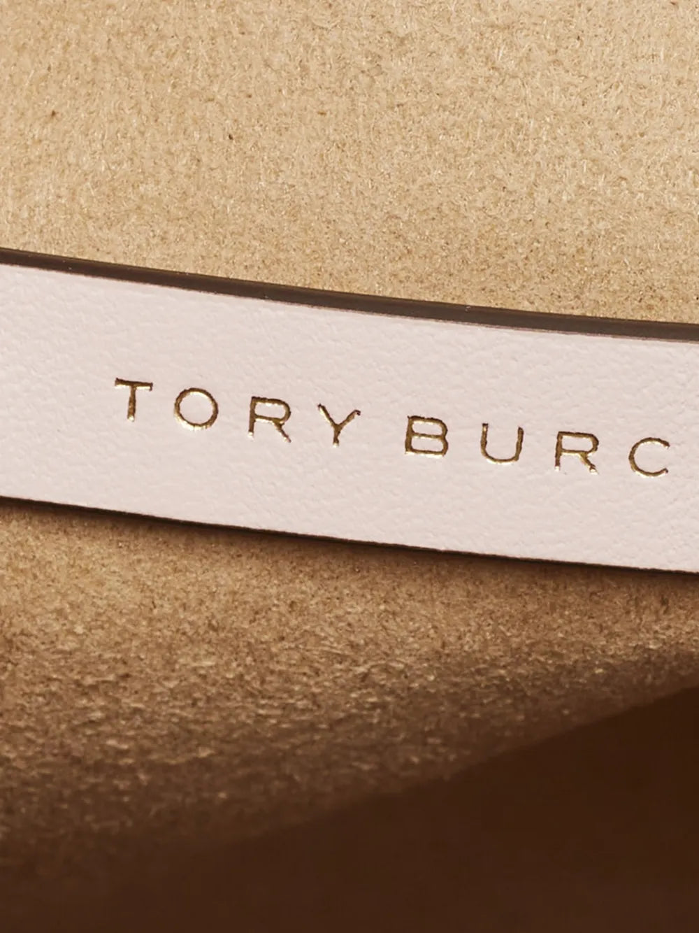 Tory Burch T Monogram embossed bucket bag
