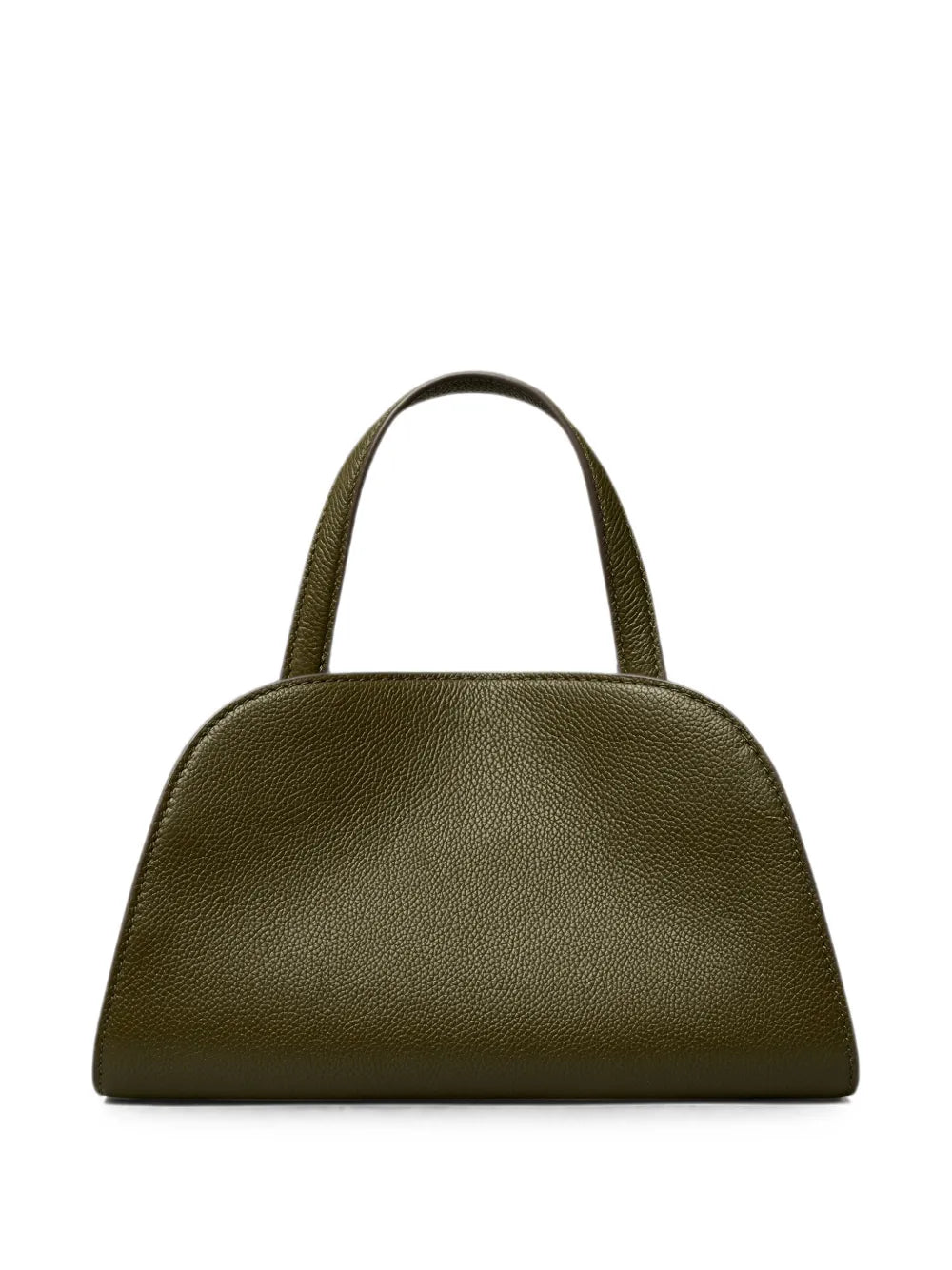 Tory Burch logo-plaque grained-leather tote bag